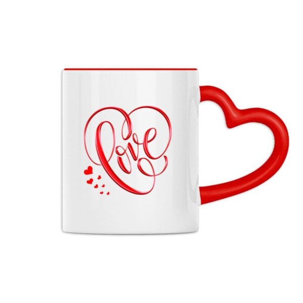 Mug cœur de love