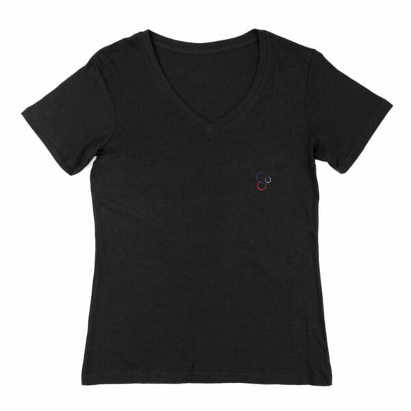 T-shirt Femme Col V