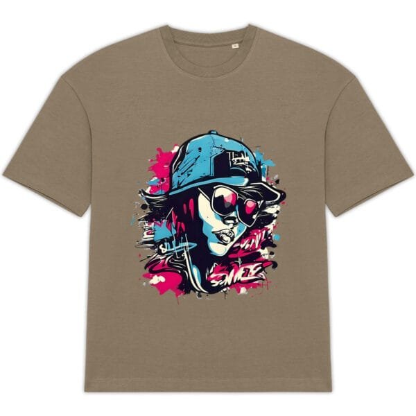 T-shirt Unisexe Oversized Urban Graff
