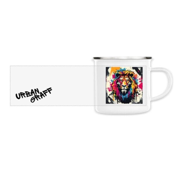 Mug metal vintage