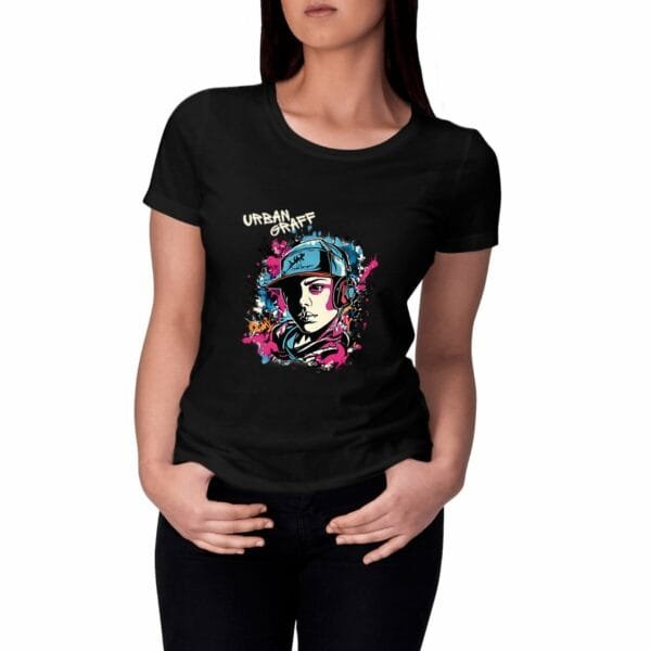 T-shirt Femme Classique Urban Graff