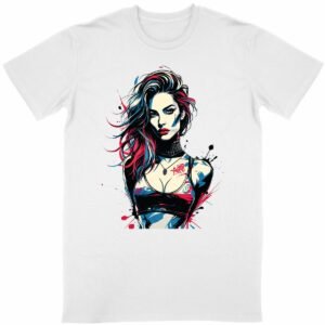 T-shirt Girl Graff
