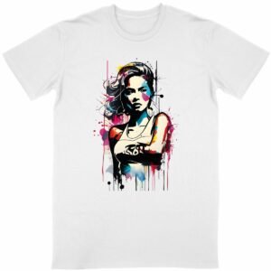 T-shirt Girl Graff