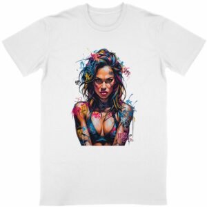 T-shirt Girl Graff