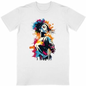 T-shirt Girl Graff