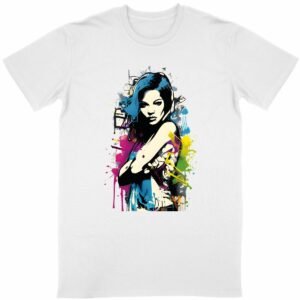 T-shirt Girl Graff