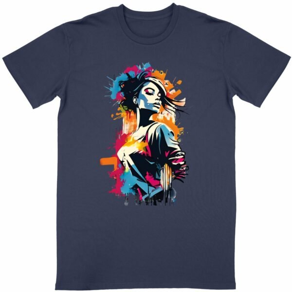 T-shirt Girl Graff
