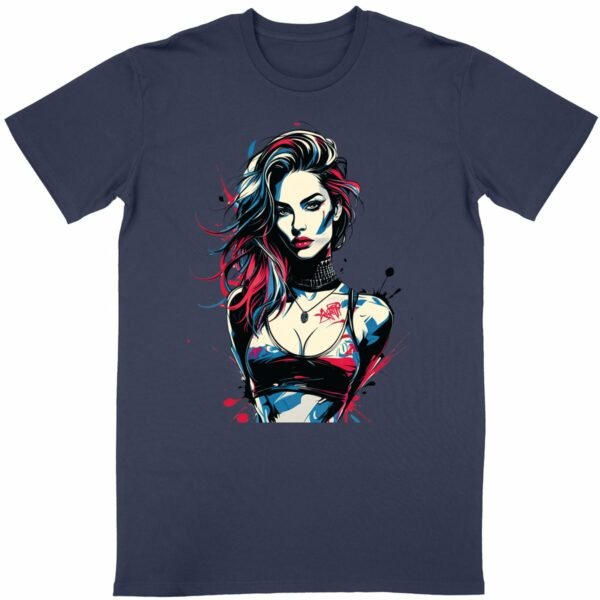 T-shirt Girl Graff
