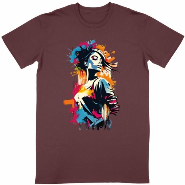 T-shirt Girl Graff