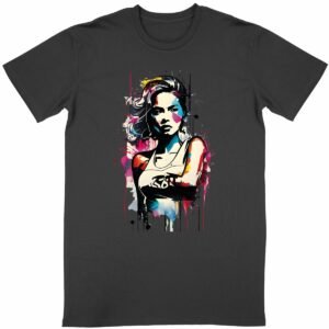 T-shirt Girl Graff
