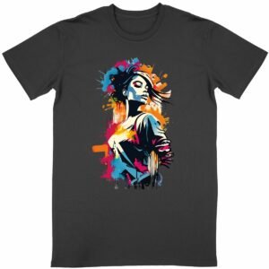 T-shirt Girl Graff