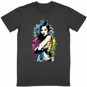 T-shirt Girl Graff
