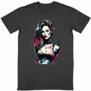 T-shirt Girl Graff