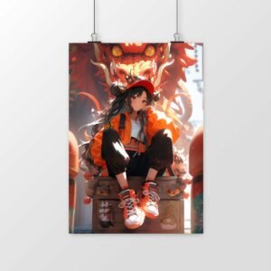 Poster vertical manga