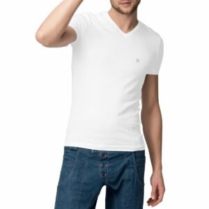 T-shirt Homme Col V